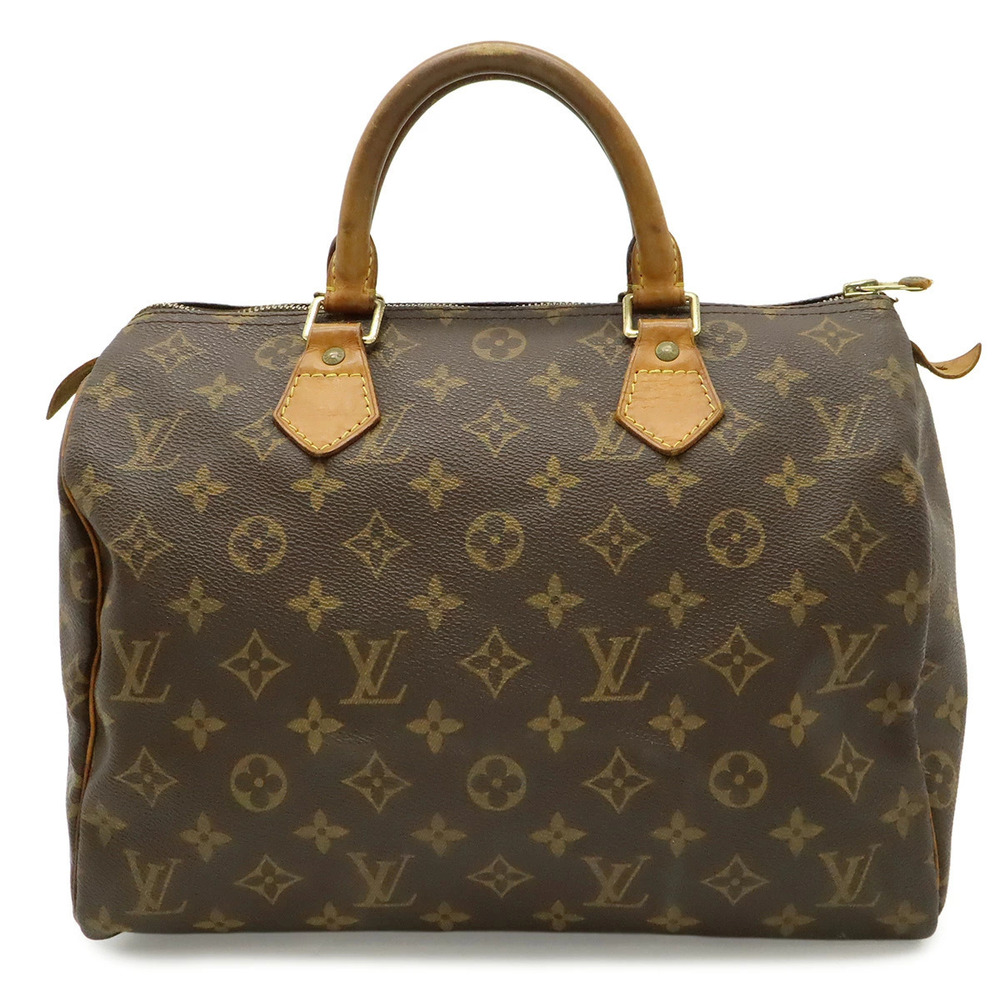 LOUIS VUITTON Monogram Speedy Handbag Boston Bag